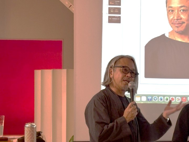 自社の事業内容について話す白澤氏
